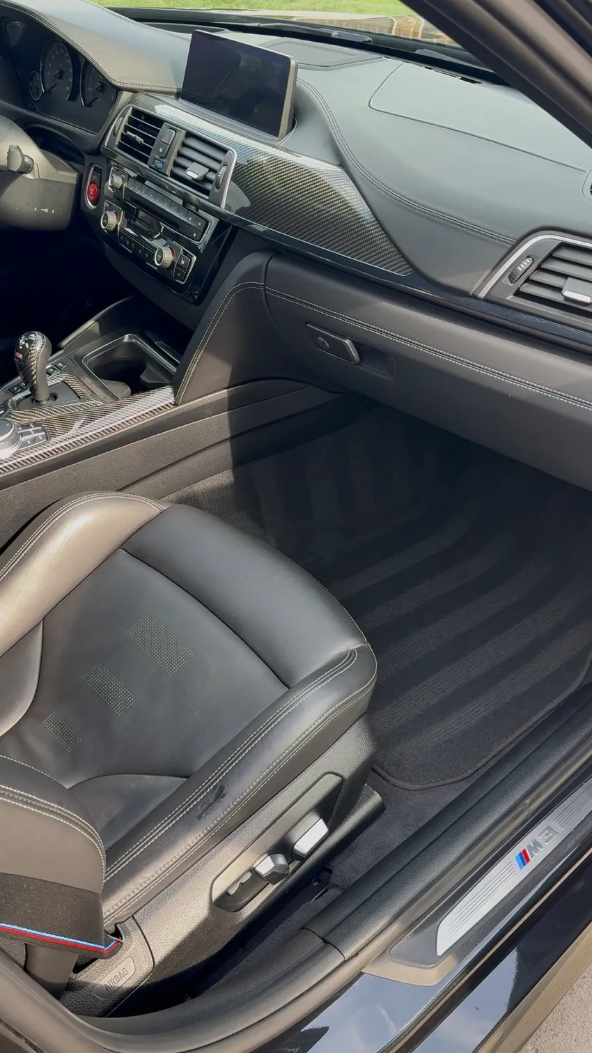Clean car interior after an Express Interior detail